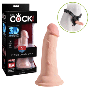 Triple Density Cock Suction Cup Dildo