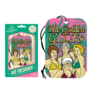 Golden Gilfs Air Freshener Easy to Replace Humorous Design Refreshing Car Scent