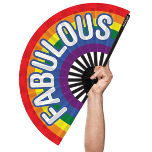 Fabulous Bachelorette Party Novelty Gift Ideas Comfortable Grip Rainbow Fan