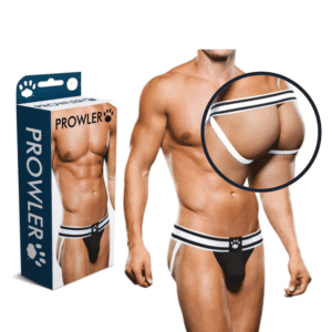 Prowler Waistband Jockstrap Two-Tone Brief Thick Straps Sexy Underwear - Small