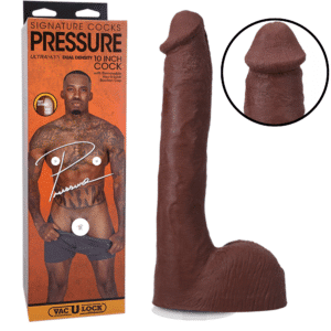 Signature Cocks Pressure Vac-U-Lock Harness Compatible Dildo - 10 Inch