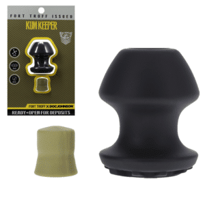 Ft Troff Kum Keeper Open End Anal Plug Silicone Butt Sex Toy - Small