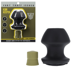 Ft Troff Kum Keeper Open End Anal Plug Silicone Butt Sex Toy - Large