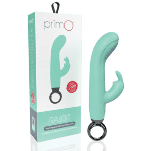 Primo Rabbit Gspot Clitoral Vibrator Rechargeable Multi-Speed Sex Toy - Teal