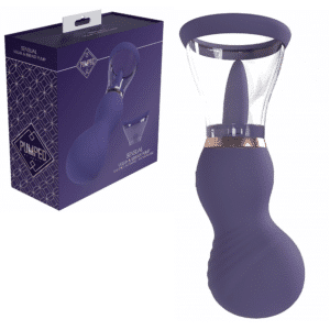 Pumped Sensual Automatic Rechargeable Vulva & Breast Pump - Purple