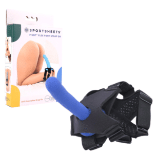 Pivot Flex Foot Strap-on Harness Hands-Free Penetration Fetish Gear Sex Toy