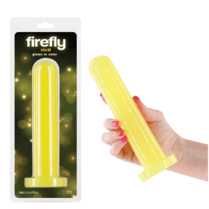 Strap-on Compatible Non-Realistic Dildo – Large – Yellow