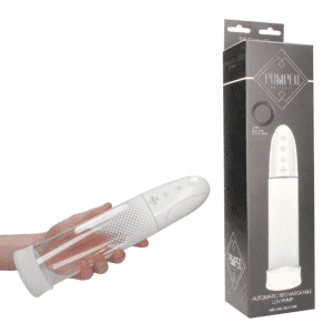 Automatic Rechargeable Luv Penis Vacuum Pump - White