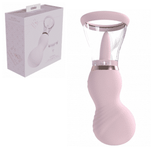 Pumped Sensual Automatic Multi-Speed Rechargeable Vulva & Breast Pump - Pink