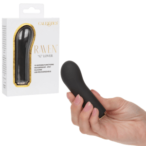 Raven G Lover Rechargeable Multi-Speed Mini Clitoral Vibrator - Black