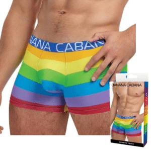 Stylish Men’s Underwear Rainbow L-XL