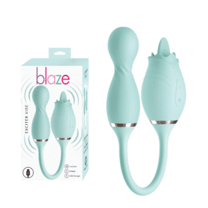 Blaze Exciter Vibe Rechargeable Clitoral G-Spot Vibrator Women Sex Toy