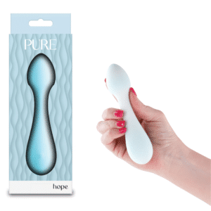 Dual-Layered Massager Wand Vibrator – Blue