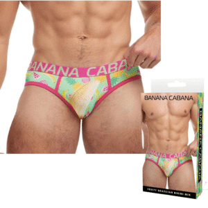 Fruity Brazilian Bikini Underwear Multicolor - M-L