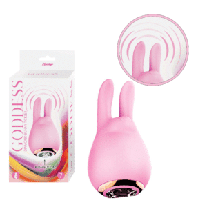 Goddess Diamond Bunny Tickler Rechargeable Vibrating Clitoral Vibrator Sex Toy