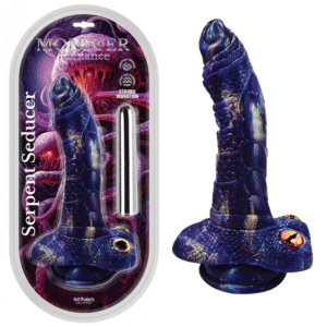 Monster Romance Serpent Seducer Fantasy Dildo Rechargeable With Bullet Vibrator