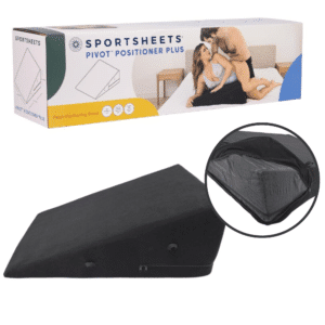 Pivot Positioner Plus Sex Pillow Position Enhancer Triangle Ramp Cushion -Large