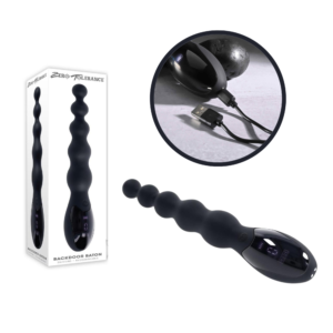 Zt Backdoor Baton Rechargeable Anal Beads Butt Plug Adult Sex Vibrator