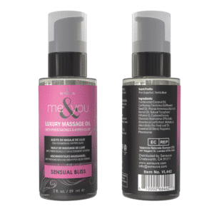 Massage Oil With Pheromones & Hyper-Glide