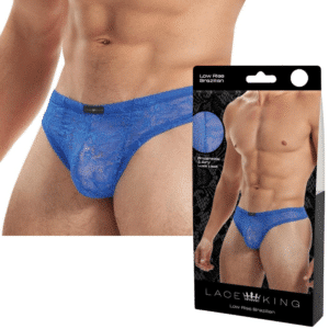 Male Bondage Underwear M-L Blue