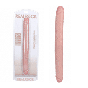 Straight Shaft 16-inch Double-Ended Dildo