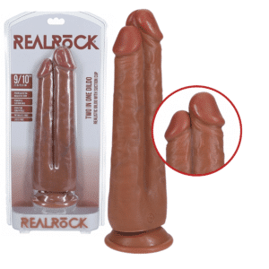 Strap-on Compatible Suction Cup Dildo - Tan