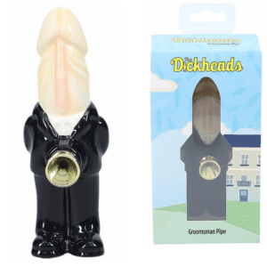 The Dickheads Playful Ceramic Shorty Pipe Funny Gifts for Bachelorette Party Supply