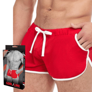 Sexy Clothing Male Shorty Short Red L-XL