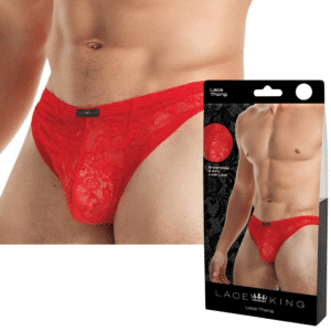 Male Bondage Underwear S/M Red