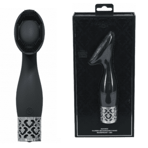 Royal Gems Duchess 10 Speed Silicone Rechargeable Clitoral Vibrator - Black