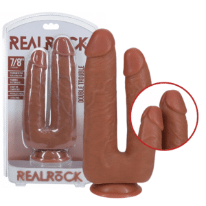 7/8-inch Strap-on Compatible Suction Cup Dildo – Tan