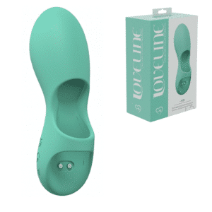 Rechargeable Waterproof Finger Vibrator - Green