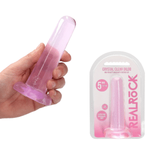 Non-Realistic Dildo With Suction Cup - Pink