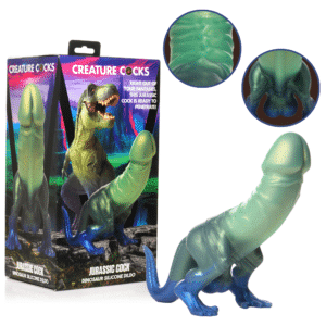 Dinosaur Suction Cup Silicone Fantasy Dildo