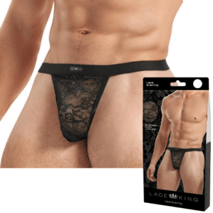 Breathable Male Bondage Underwear Black L-XL