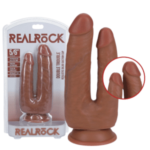 5/6-inch Strap-on Compatible Suction Cup Dildo – Tan