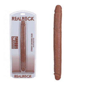 Realistic Dong 14-inch Double-Ended Dildo - Tan