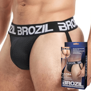 Mesh Jockstrap Male Bondage Underwear Black L/XL