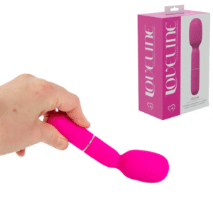 Waterproof Mini Wand Vibrator - Pink