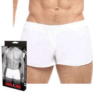 Sexy Clothing Split Running Short White L-XL