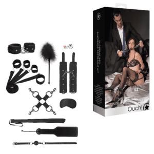 Bondage Gear Restraint Kit Black