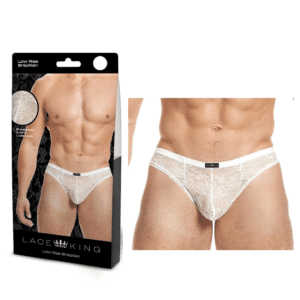 Bikini Male Bondage Underwear M/L White