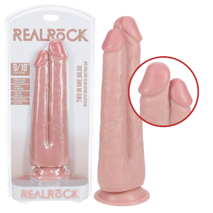 Strap-on Compatible Suction Cup Dildo - Flesh