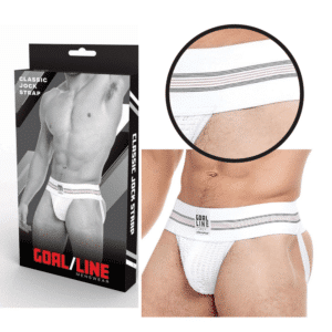 Male Bondage Underwear White L/XL