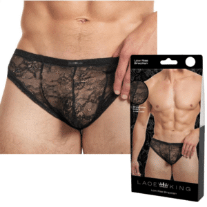 Bikini Male Bondage Underwear M-L Black