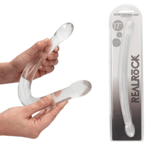 17-Inch Realistic Big Dong Double-Ended Dildo