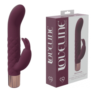 Rechargeable Rabbit Vibrator Burgundy