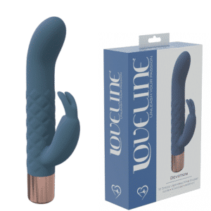 Rechargeable Rabbit Vibrator Blue