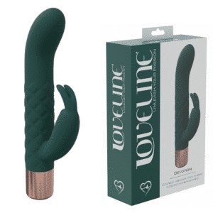 Rechargeable Rabbit Vibrator Forest Green