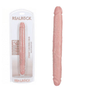 Realistic Dong 12-inch Double-Ended Dildo - Flesh